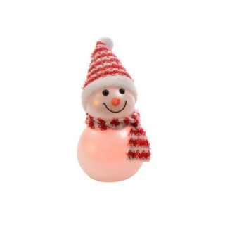 Декоративна фигура со LED светла, Snowman, 3 бои 