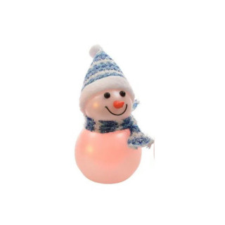 Декоративна фигура со LED светла, Snowman, 3 бои 