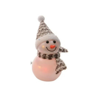 Декоративна фигура со LED светла, Snowman, 3 бои 