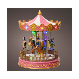 Декоративна фигура со LED светла, Merry-Go-Round