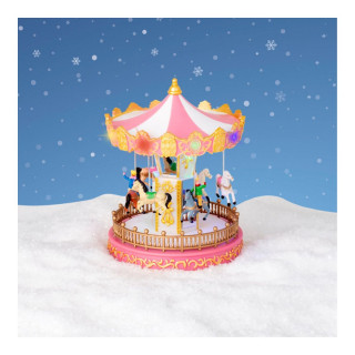 Декоративна фигура со LED светла, Merry-Go-Round