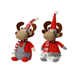 Декоративна фигура, Red/Grey Deer, 30 cm, 2 дизајни 