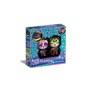 Сет од 2 детски лакови за нокти, Crazy Chic - Lovely Nail Polishes 1 