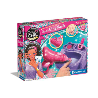 Детски сет за маникир, Crazy Chic Make Up - Sparkling Nails 