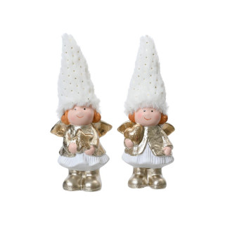 Декоративна керамичка фигура Gold Angel, 21 цм, 2 дизајни 