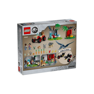LEGO коцки, Jurassic World, Baby Dinosaur Rescue Center 