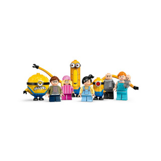 LEGO коцки, Despicable Me 4, Minions and Gru's Family Mansion 