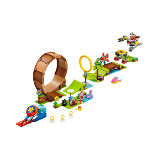 LEGO коцки, Sonic The Hedgehog, Sonic's Green Hill Zone Loop Challenge