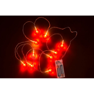 LED ламбички - Срциња, 1/10, 165 cm