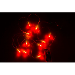 LED ламбички - Срциња, 1/10, 165 cm