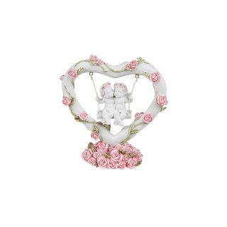 Декоративна фигура, Angels in Heart w/Roses