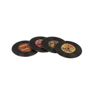 Сет од 4 магнети, Retro Vinyl