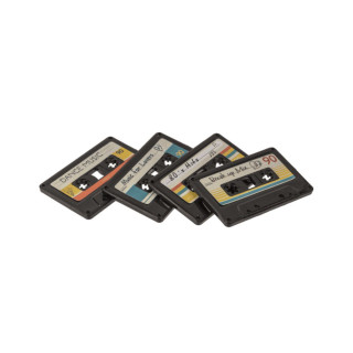 Сет од 4 магнети, Retro Cassette