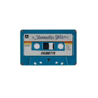Метална кутија, Retro Cassette, 10x6cm, 4 дизајни