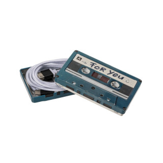 Метална кутија, Retro Cassette, 10x6cm, 4 дизајни