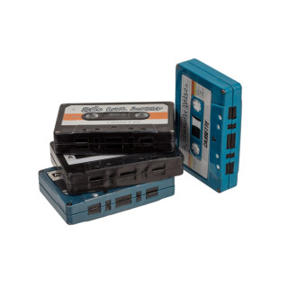 Метална кутија, Retro Cassette, 10x6cm, 4 дизајни