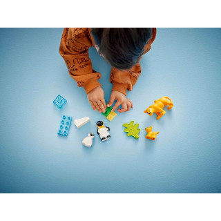 LEGO коцки, Duplo, Wild Animal Families: Penguins & Lions