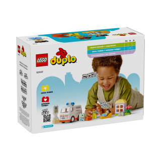LEGO коцки, Duplo, Ambulance & Driver