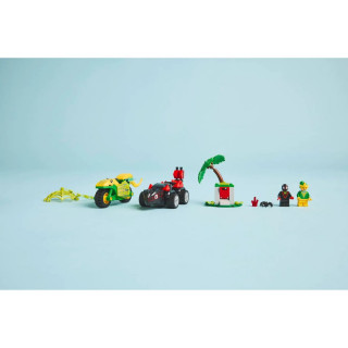 LEGO коцки, Marvel, Spin and Electro Dinosaur Vehicle Chase