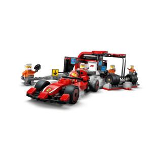 LEGO коцки, City, F1® Pit Stop & Pit Crew with Ferrari Car