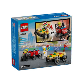 LEGO коцки, City, Pizza vs. Fire Truck Race Car Pack 
