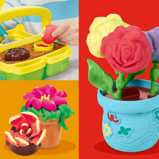 Сет за игра, Play-Doh Blooming Flowers Playset
