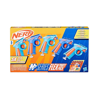 Сет од 5 NERF пиштоли со мека муниција, N-Series Flex Party Pack 