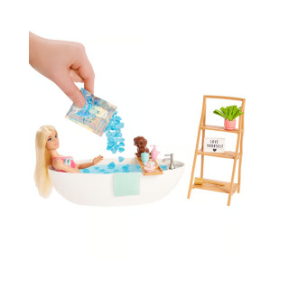 Сет за игра Barbie: Self Care - Confetti Bath 