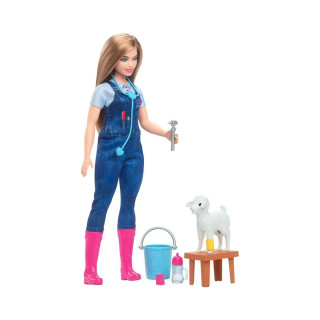 Сет за игра Barbie - Farm Veterinarian 