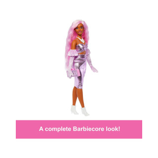 Кукла Barbie: Deluxe Style - Glossy Pink Barbiecore Dress 
