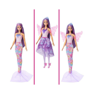 Кукла Barbie: Fantasy Fashion w/ Mermaid Tail & Fairy Wings 