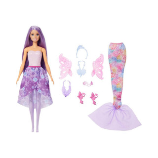 Кукла Barbie: Fantasy Fashion w/ Mermaid Tail & Fairy Wings 