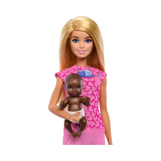 Сет за игра Barbie: You Can Be Anything - Baby Doctor 
