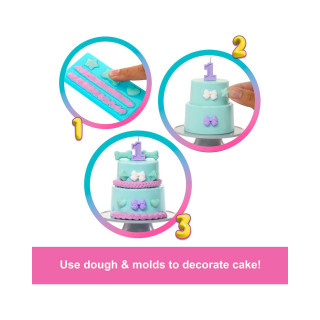 Сет за игра Barbie: Party Unboxed - Pet Birthday: Corgi 