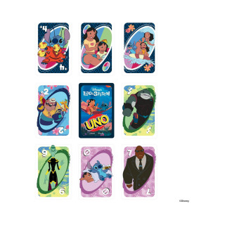 Карти за игра UNO Disney: Lilo & Stitch 