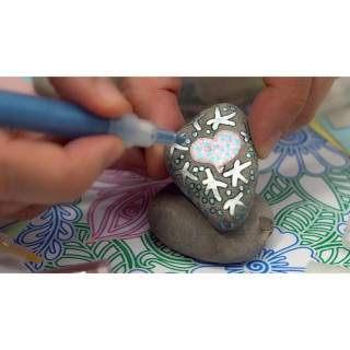 Сет маркери со специјален ефект, Silver Rainbow Markers, 1/12