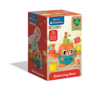 Едукативна играчка, Baby Clementoni: Montessori - Balancing Bear 