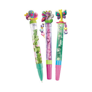 Сет за изработка, Idea Clementoni - Create Your Pens: Wonderful Butterflies 