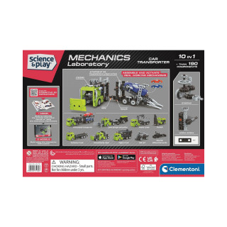 СТЕМ сет, Science & Play, Mechanics Laboratory - Car Transporter 