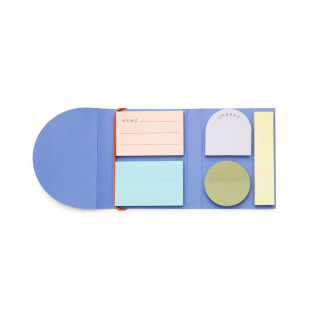 Сет од 5 блокови мемо ливчиња, Inkerie Set of 5 Sticky Notes