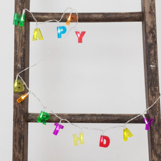 Роденденски сијалички, Birthday String Lights, 1.20m