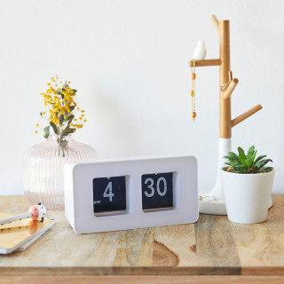 Часовник, Flip Clock White 