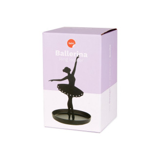 Метален држач за накит, Ballerina, црн 