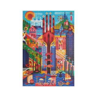 Сложувалка, Barcelona, 1000 парчиња