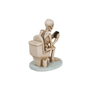 Декоративна фигура, Skeleton On The Toilet