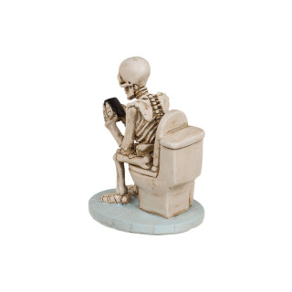 Декоративна фигура, Skeleton On The Toilet