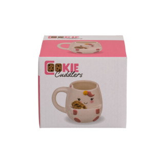 Шолја со држач за колаче, Cookie Cuddlers: Unicorn, 400 ml