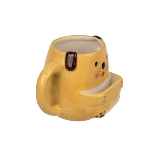 Шолја со држач за колаче, Cookie Cuddlers: Dog, 400 ml