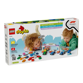 LEGO коцки, Duplo, F1® Team Race Cars & Drivers