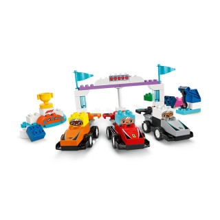 LEGO коцки, Duplo, F1® Team Race Cars & Drivers